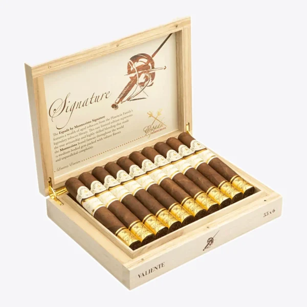 Montecristo Espada Signature Valiente open box of 10