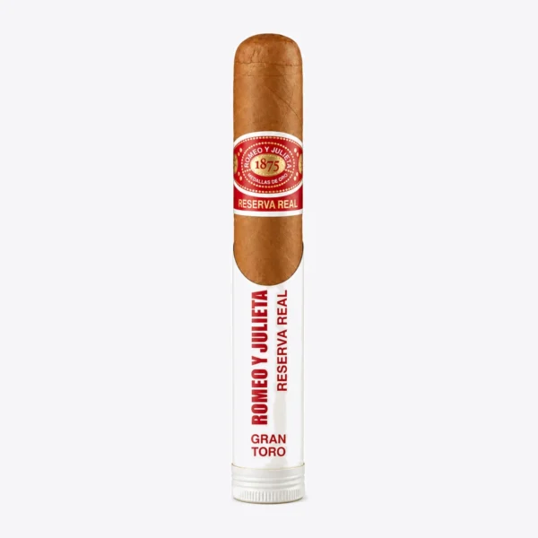 Romeo Y Julieta Reserva Real Gran Toro Tubo 6" * 54 Romeo y Julieta Reserva Real Gran Toro in its tube