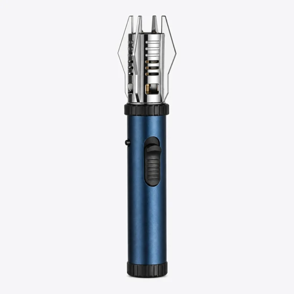 Big Flame Single Torch Lighter, blue