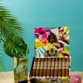 Trinidad Espiritu Miami Edition box on the beach