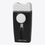 Vertigo Tee Time Single Torch Lighter Black