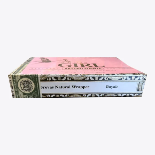 Arturo Fuente Brevas Royal It's a Girl Box Side Arturo Fuente Brevas Royal It's a Girl Box Side