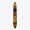 La Flor Dominicana Salomon Unico single cigar, dark wrapper with a light leaf design