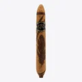 La Flor Dominicana Salomon Unico single cigar, light wrapper with a dark feather design