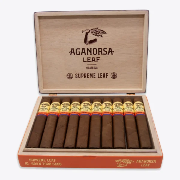 Aganorsa Leaf Supreme Leaf Gran Toro Open Box