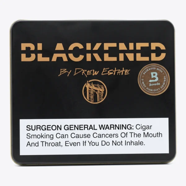 Blackened M81 by Drew Estate Tin Blackened M81 by Drew Estate cigar tin