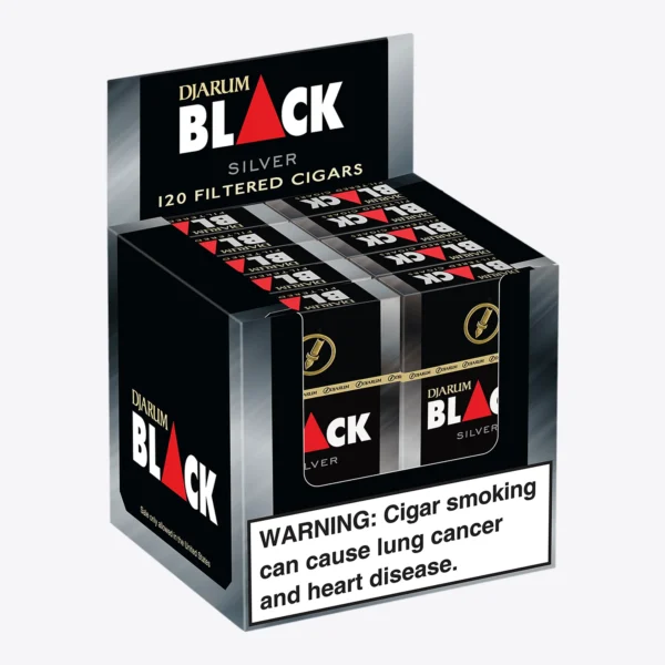 Djarum Black Silver box of 120