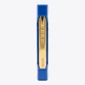 Elie Bleu Fuente Hemingway OpusX J-12 Jet Lighter Blue and Gold, side