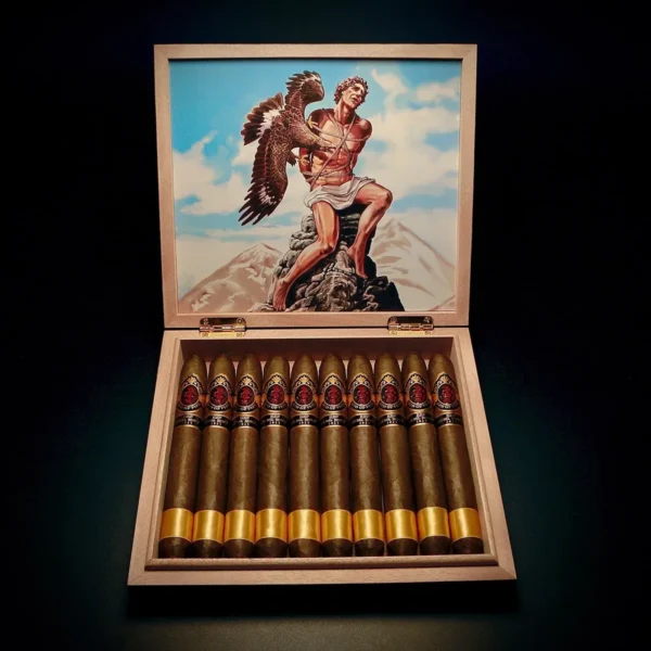 God of Fire KKP Special Reserve Diadema 54 by Arturo Fuente for Prometheus