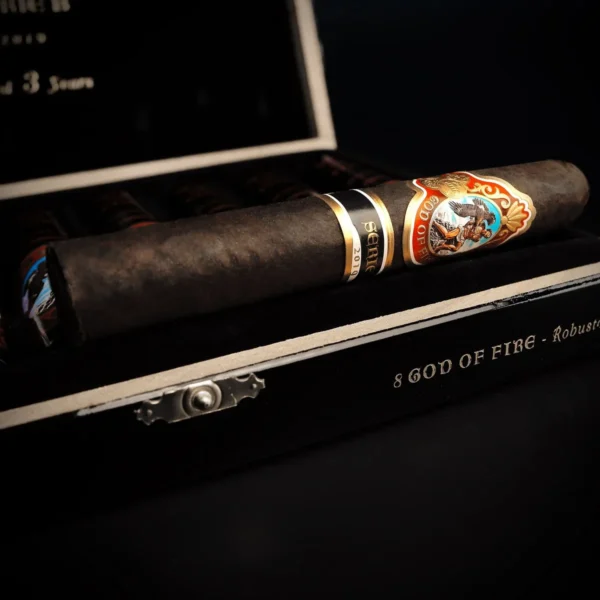God of Fire Serie B Robusto Tubo 5 1/4" x 50 God of Fire Serie B Robusto Tubo cigar out of the tube, 5 1/4 x 50 Robusto by Prometheus