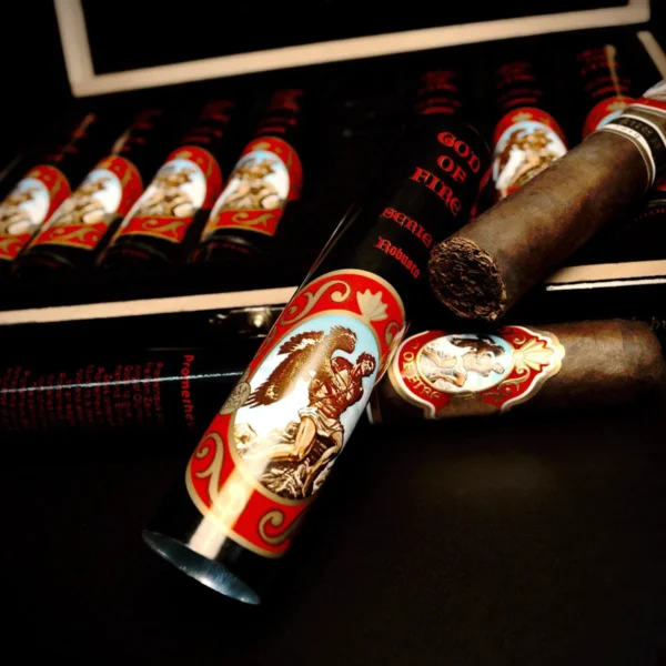 God of Fire Serie B Robusto Tubo 5 1/4" x 50 God of Fire Serie B Robusto Tubo cigars and tubes