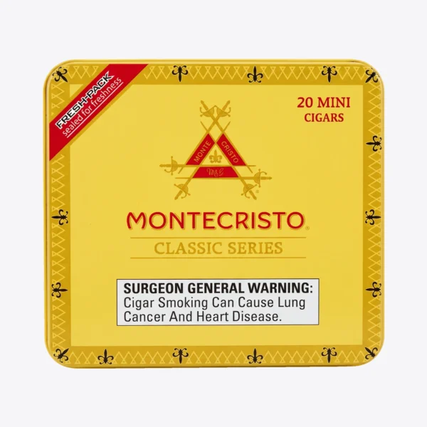 Montecristo Classic Series Mini tin of 20 Montecristo Classic Series Mini tin of 20