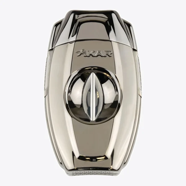 XIKAR VX2 V-Cut cigar cutter in Gunmetal, closed